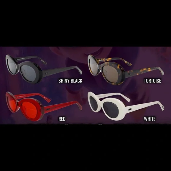 Astro Flys Retro 1960’s Jackie O style Sunglasses - Picture 6 of 8